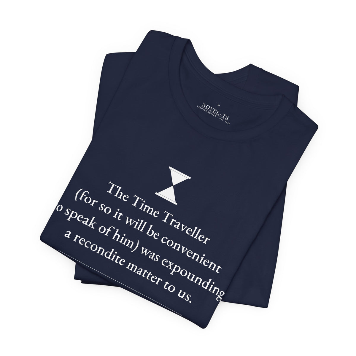 The Time Traveller — The Time Machine First Line T-Shirt | Black