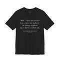 I Have Just Returned From a Visit to My Landlord — Wuthering Heights First Line T-Shirt | Black