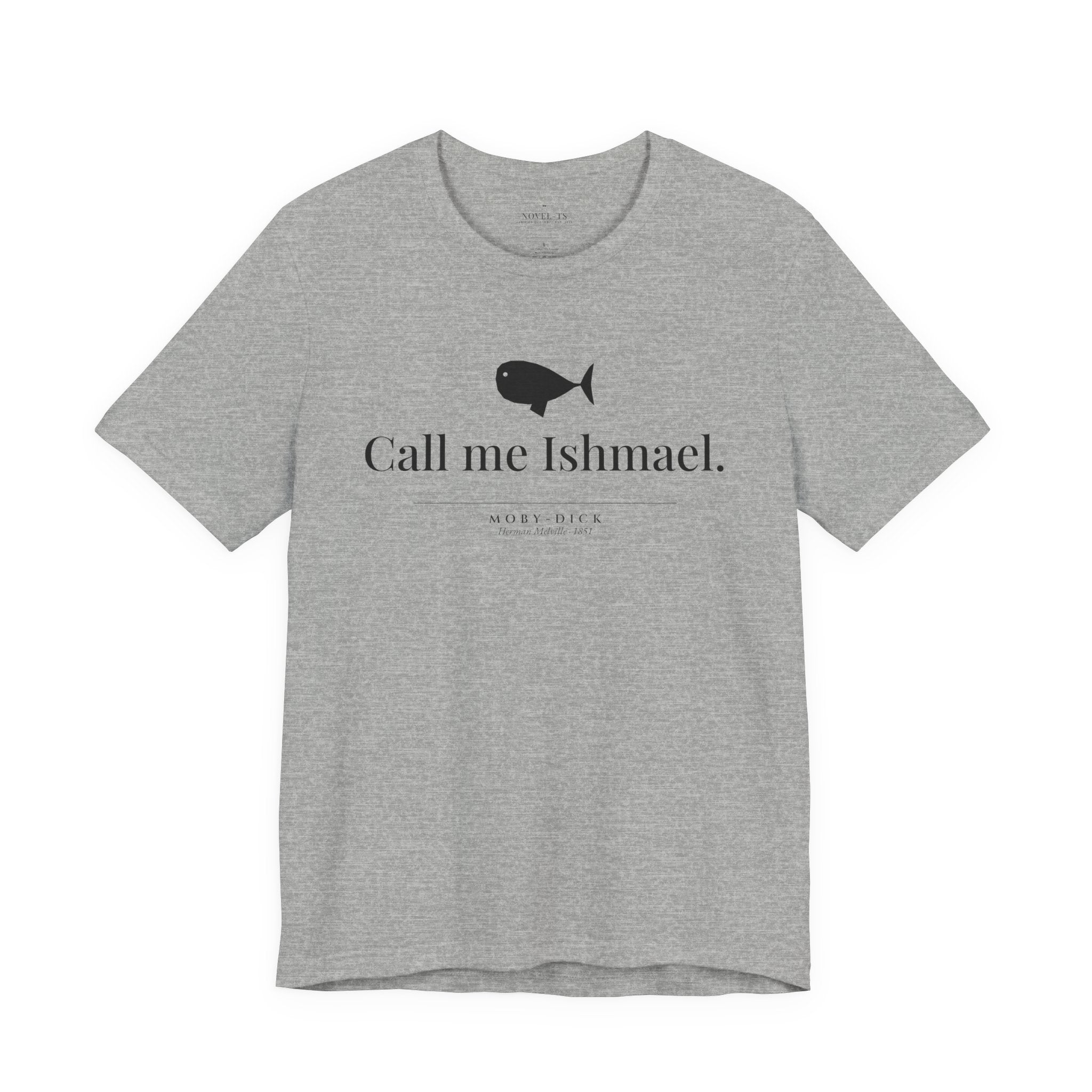 Call Me Ishmael — Moby-Dick First Line T-Shirt | White
