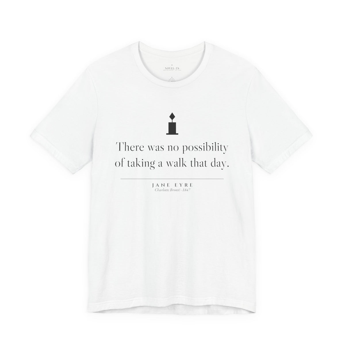 The Time Traveller — The Time Machine First Line T-Shirt | White