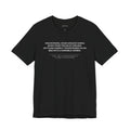 Transformed Into a Horrible Vermin — The Metamorphosis First Line T-Shirt | Black